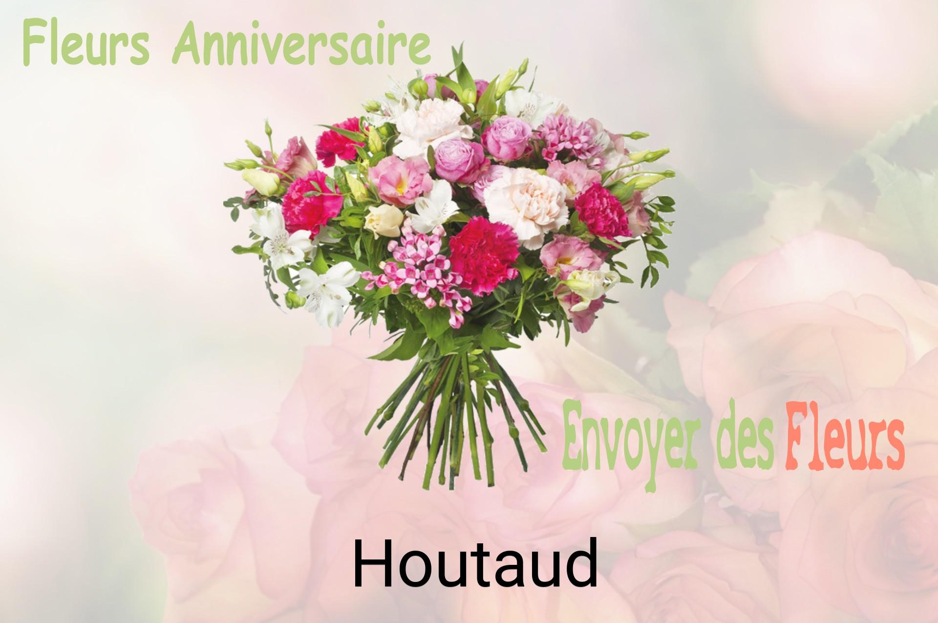 Bouquet de fleurs d’anniversaire livré à Houtaud